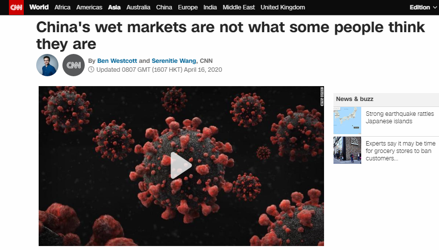 China's wet markets are not what some people think they are